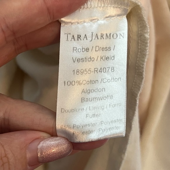 Tara Jarmon Multicolored Stripey Hourglass Midi Dress, French Size 38 - Picture 10 of 14